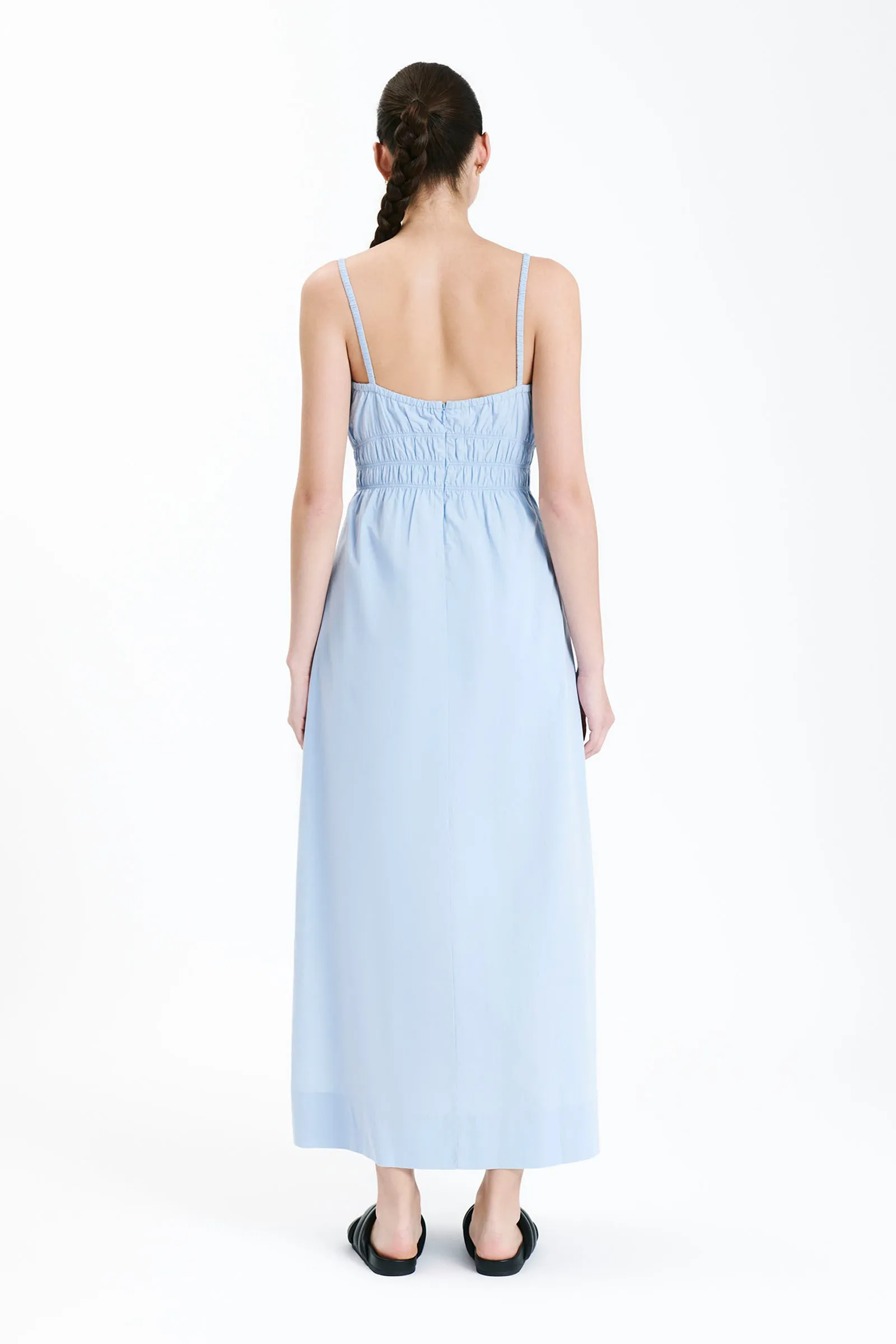 AKIRA POPLIN MAXI DRESS sold by Nude Lucy product image thumbnail 4