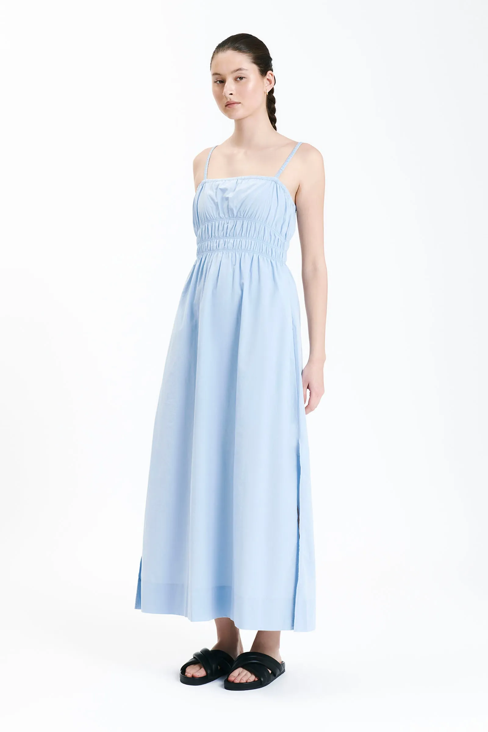 AKIRA POPLIN MAXI DRESS sold by Nude Lucy product image thumbnail 3