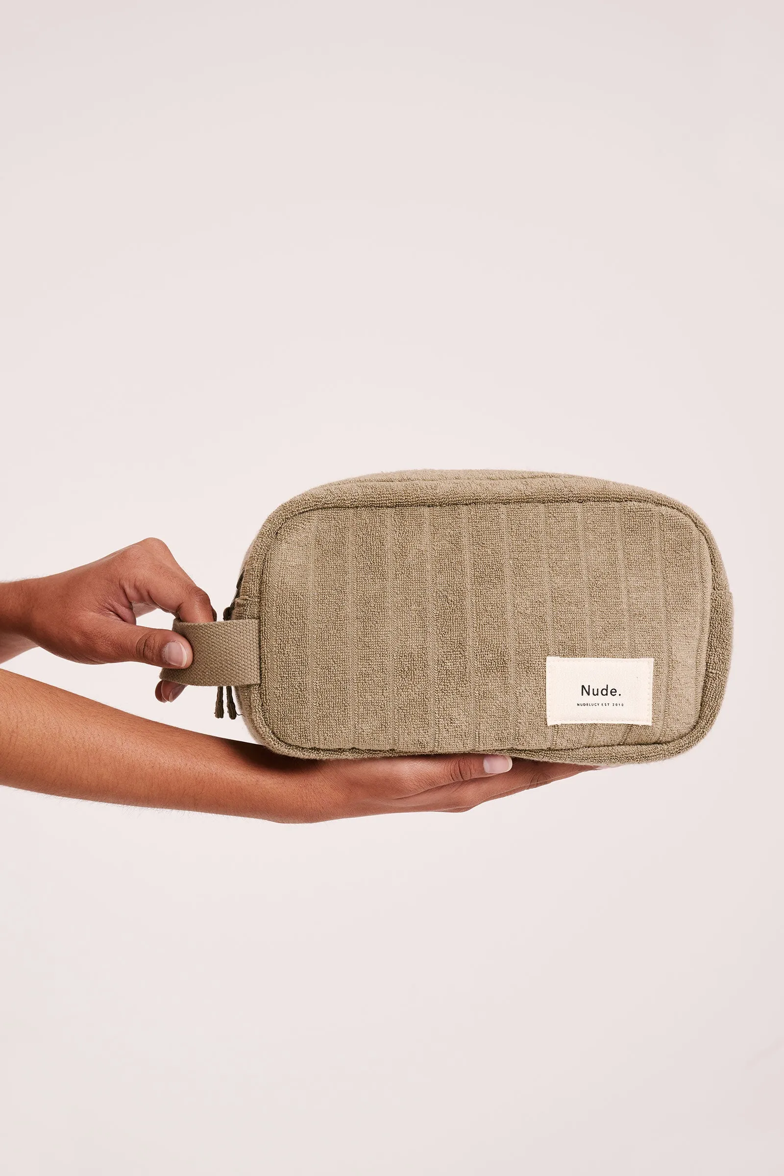 TERRY COSMETIC BAG sold by Nude Lucy product image thumbnail 3