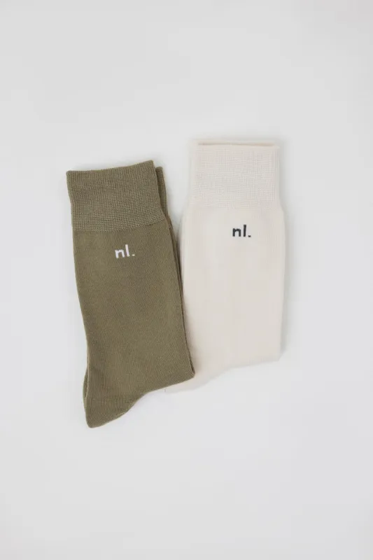 NUDE LOGO SOCK made by Nude Lucy