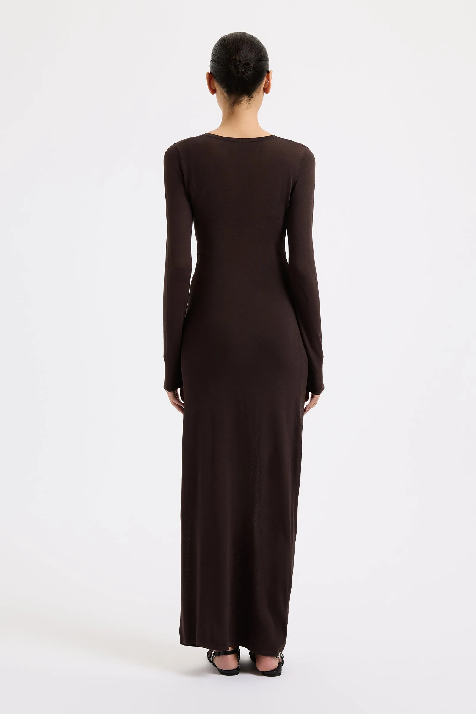 EVELYN KNIT MAXI DRESS sold by Nude Lucy product image thumbnail 3