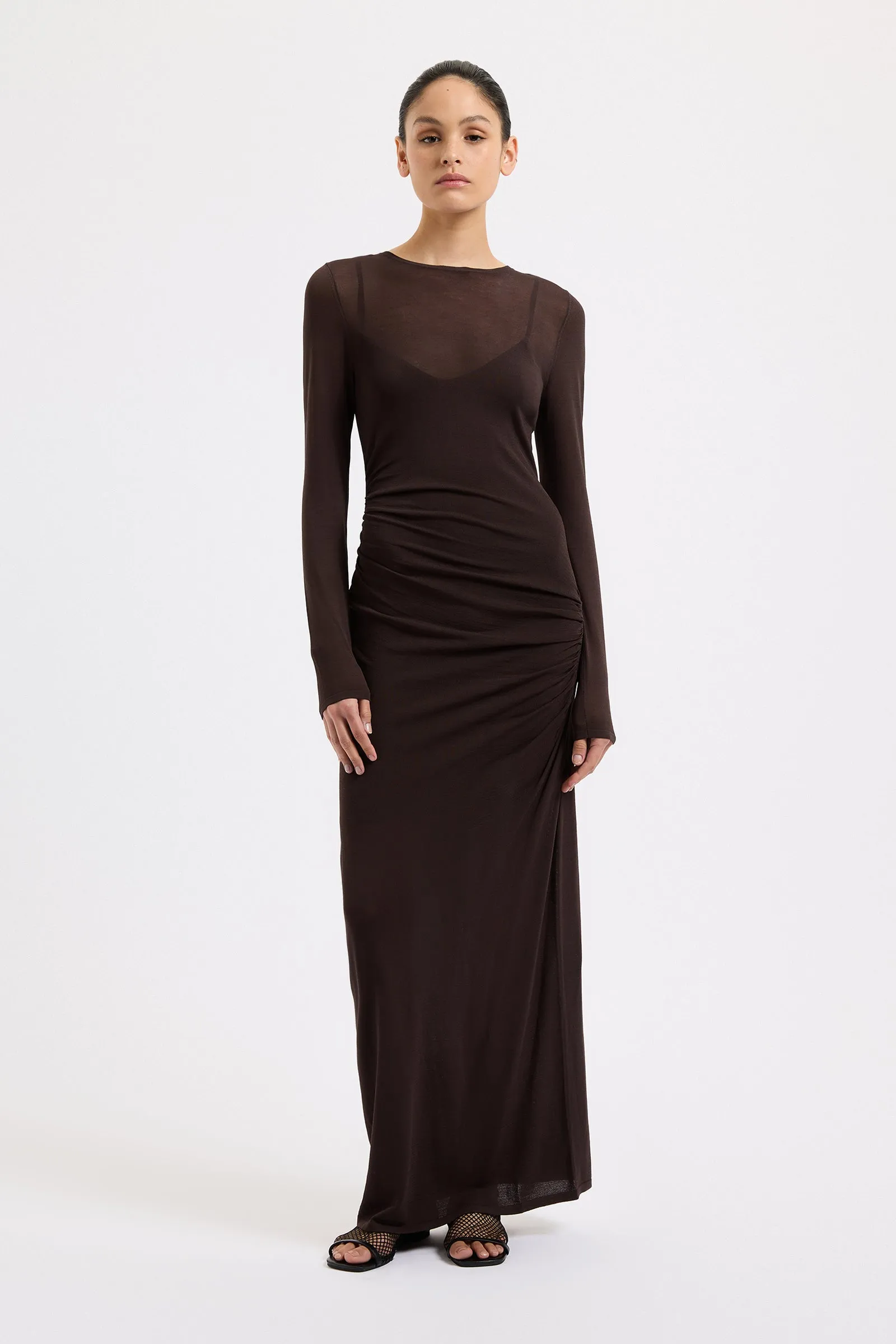 EVELYN KNIT MAXI DRESS sold by Nude Lucy