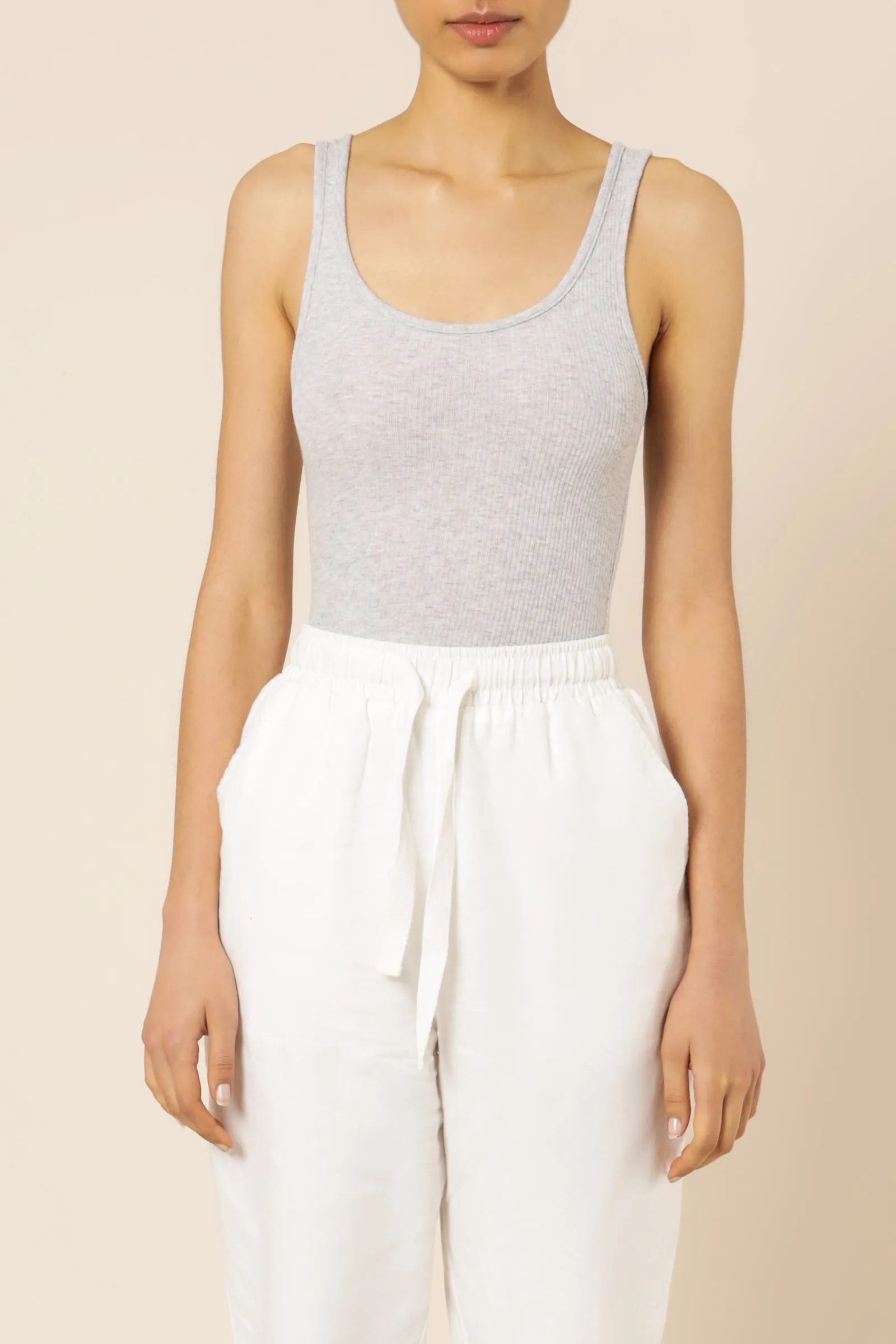 MAYA ORGANIC RIB TANK sold by Nude Lucy product image thumbnail 2