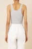 MAYA ORGANIC RIB TANK sold by Nude Lucy