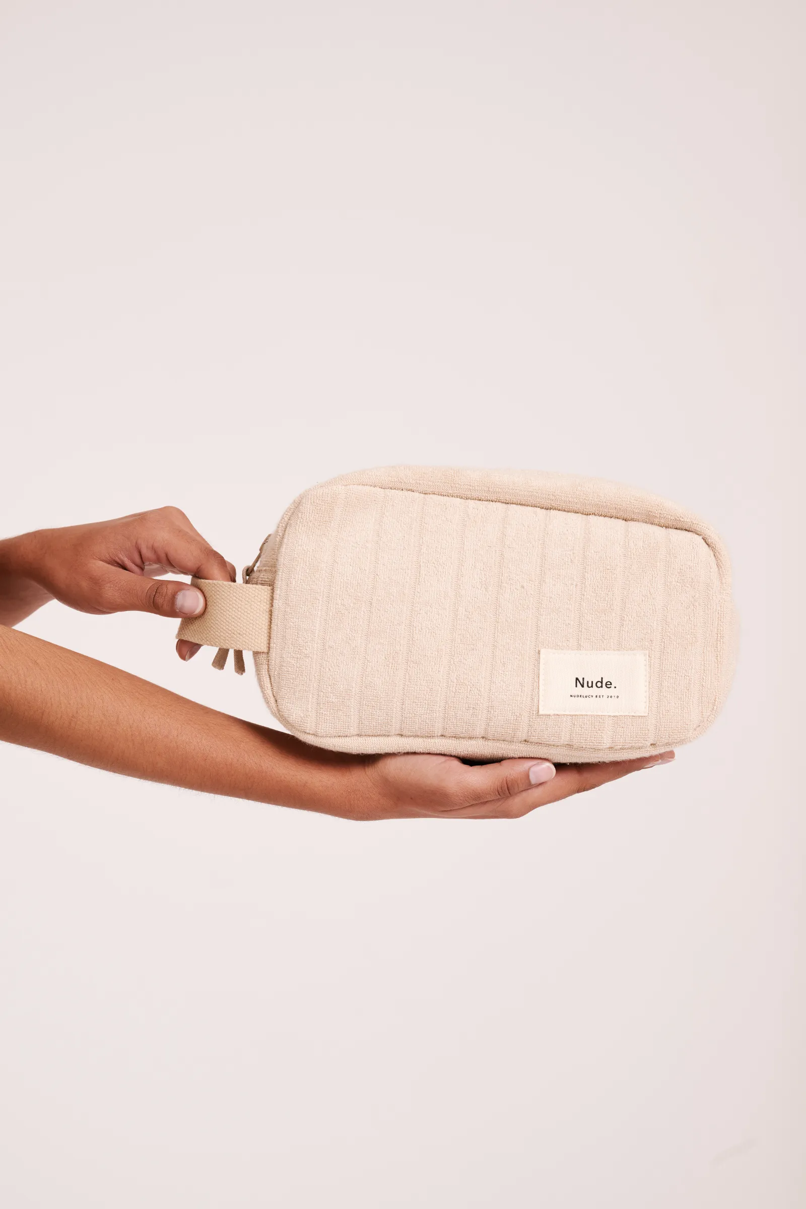 TERRY COSMETIC BAG sold by Nude Lucy product image thumbnail 2