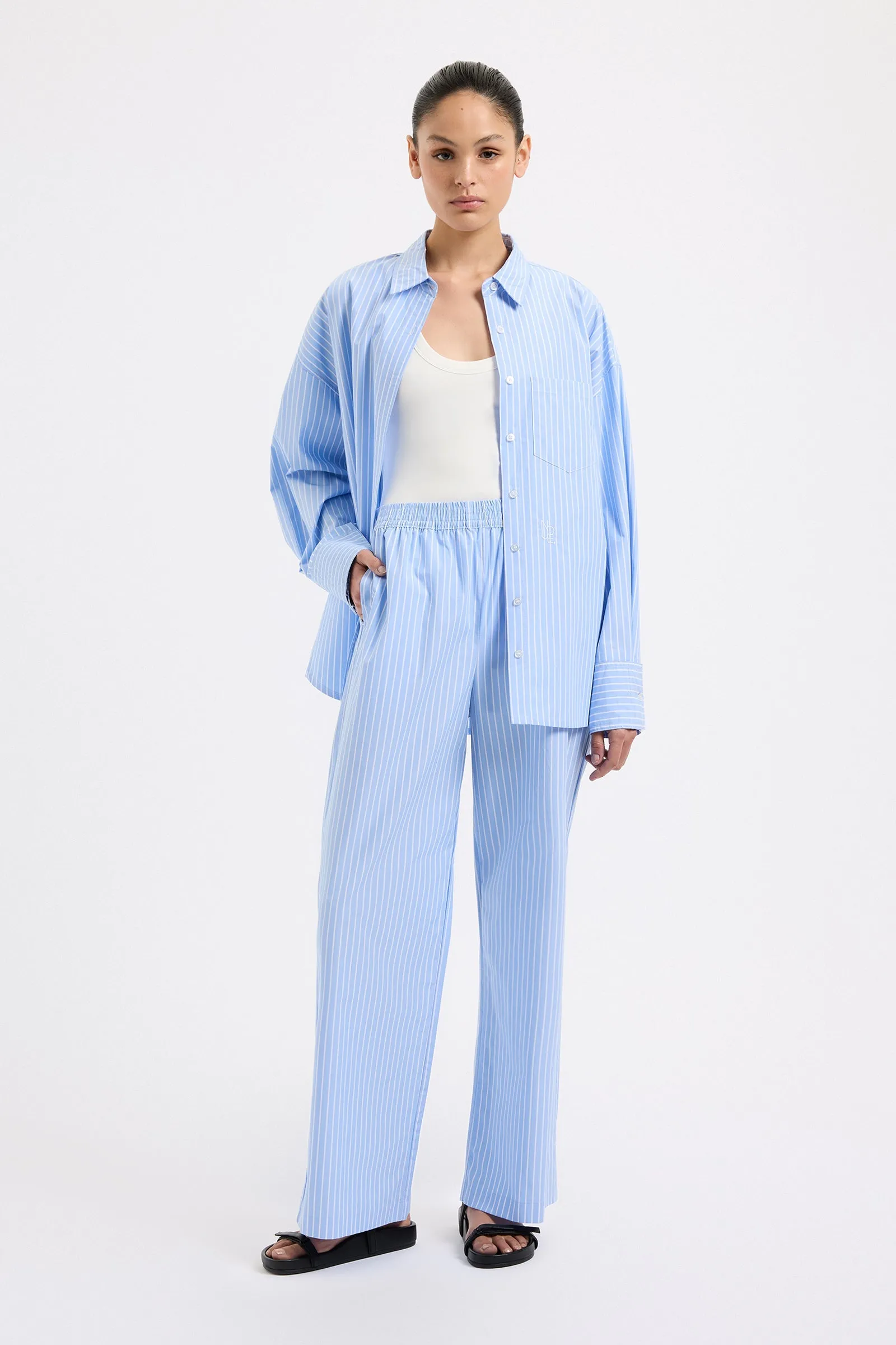 ORGANIC POPLIN SHIRT sold by Nude Lucy