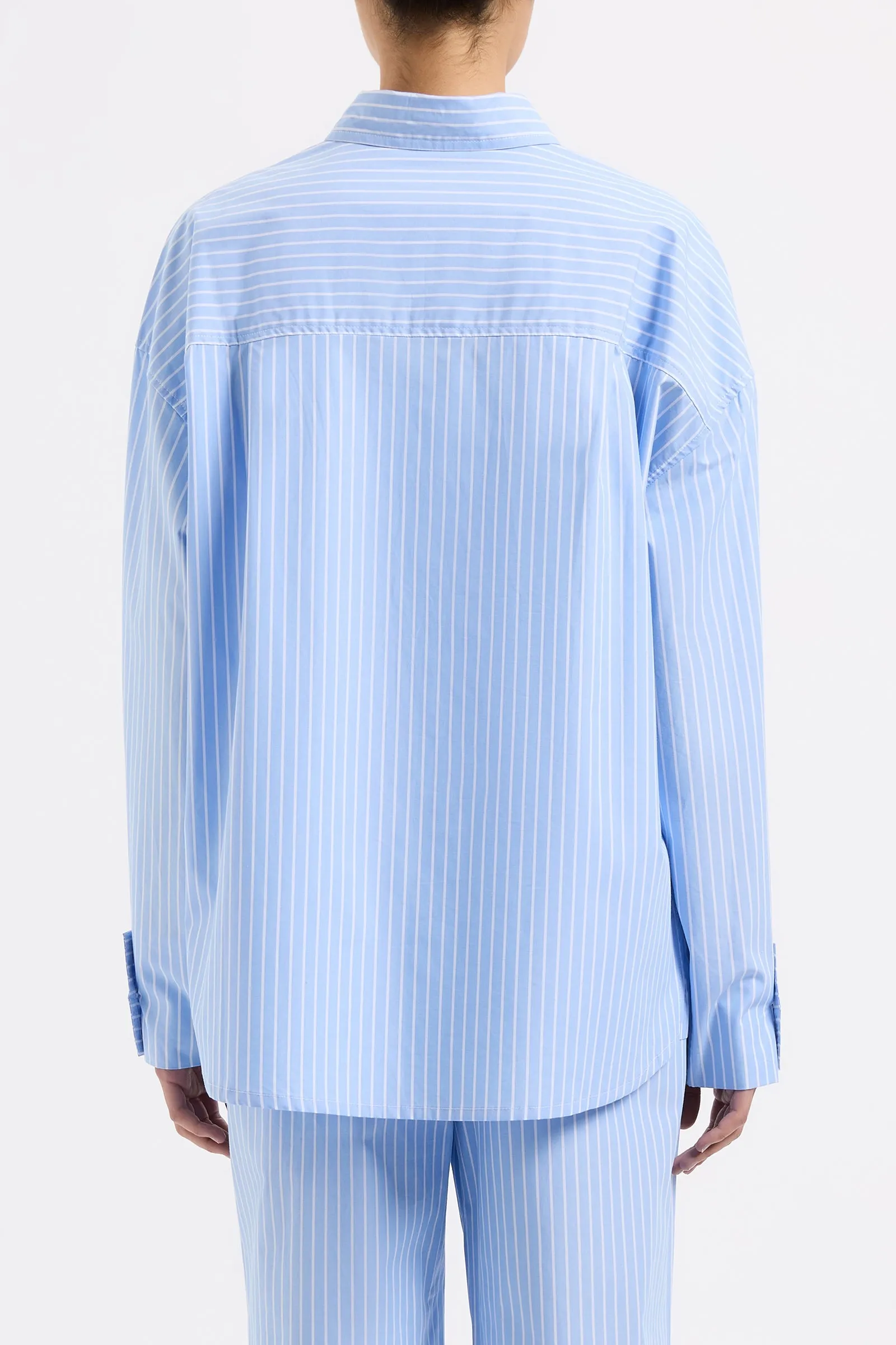 ORGANIC POPLIN SHIRT sold by Nude Lucy product image thumbnail 4