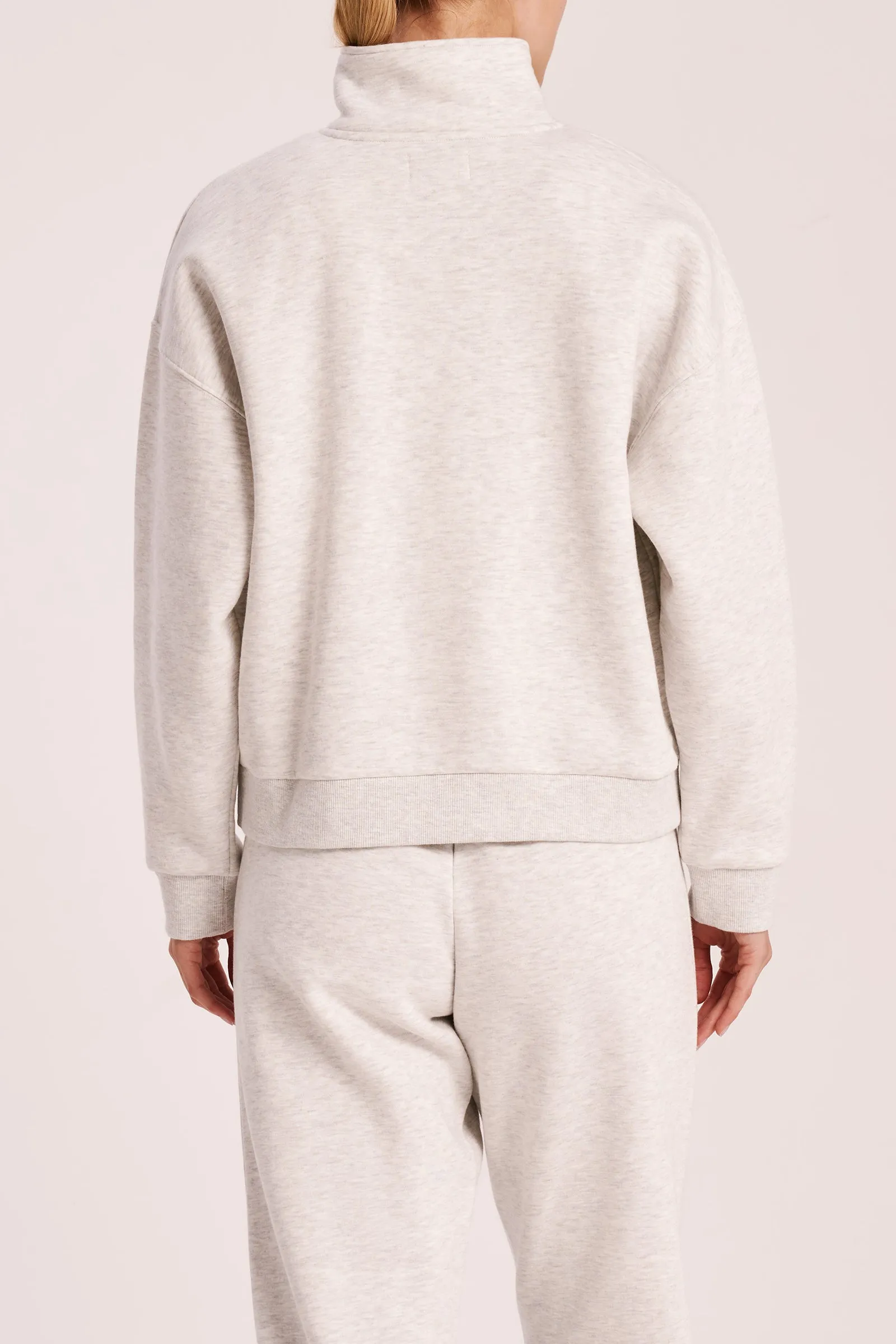 CARTER CLASSIC ZIP FRONT SWEAT sold by Nude Lucy product image thumbnail 4