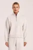 CARTER CLASSIC ZIP FRONT SWEAT sold by Nude Lucy