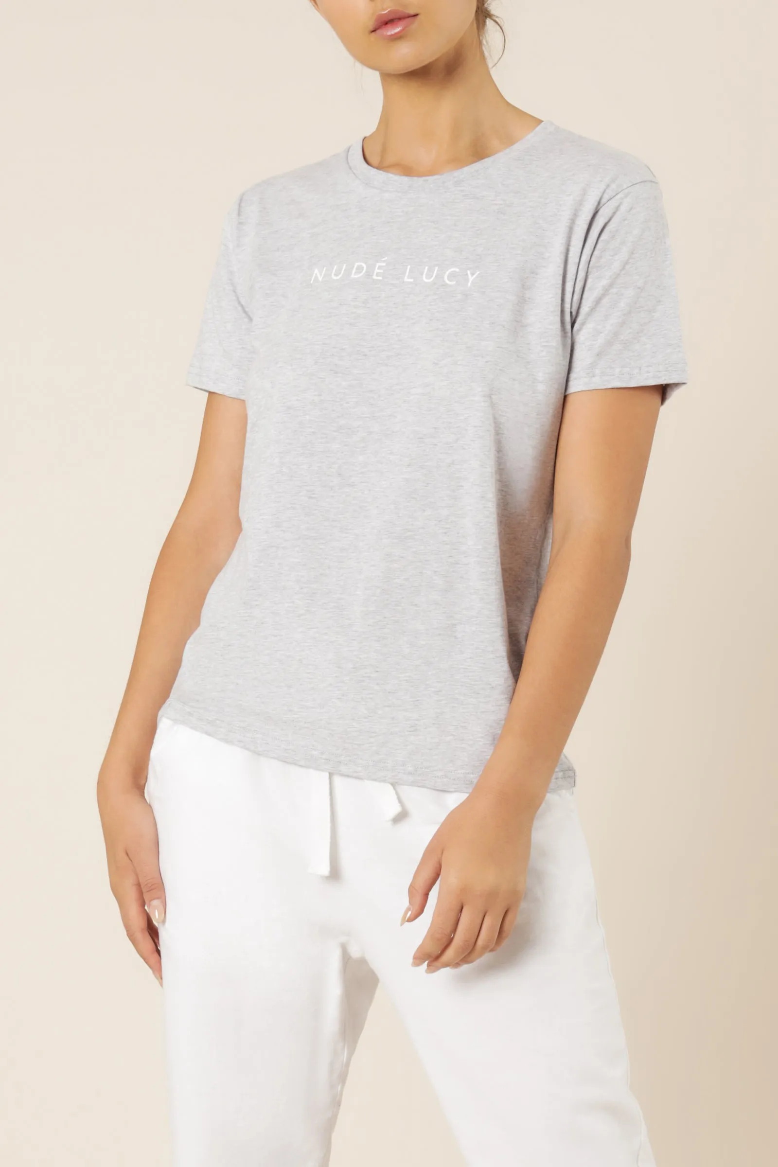 NUDE LUCY SLOGAN TEE sold by Nude Lucy product image thumbnail 2