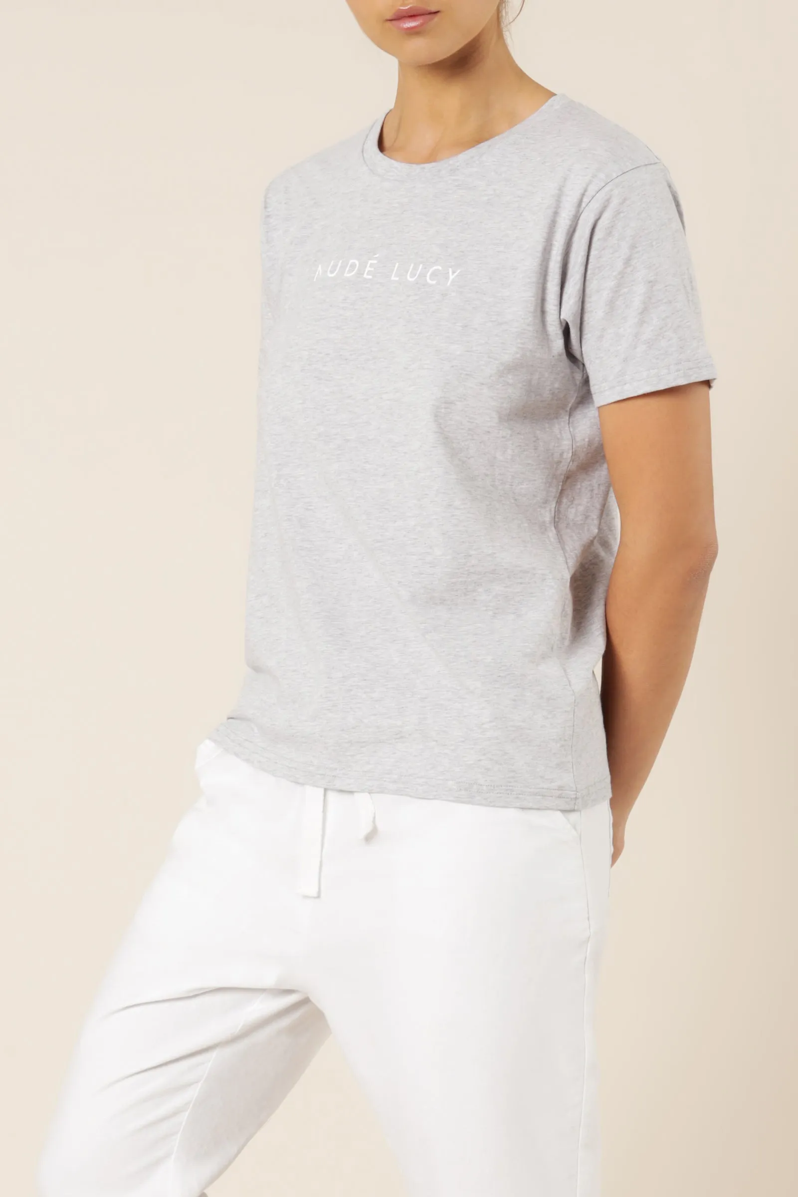 NUDE LUCY SLOGAN TEE sold by Nude Lucy product image thumbnail 3
