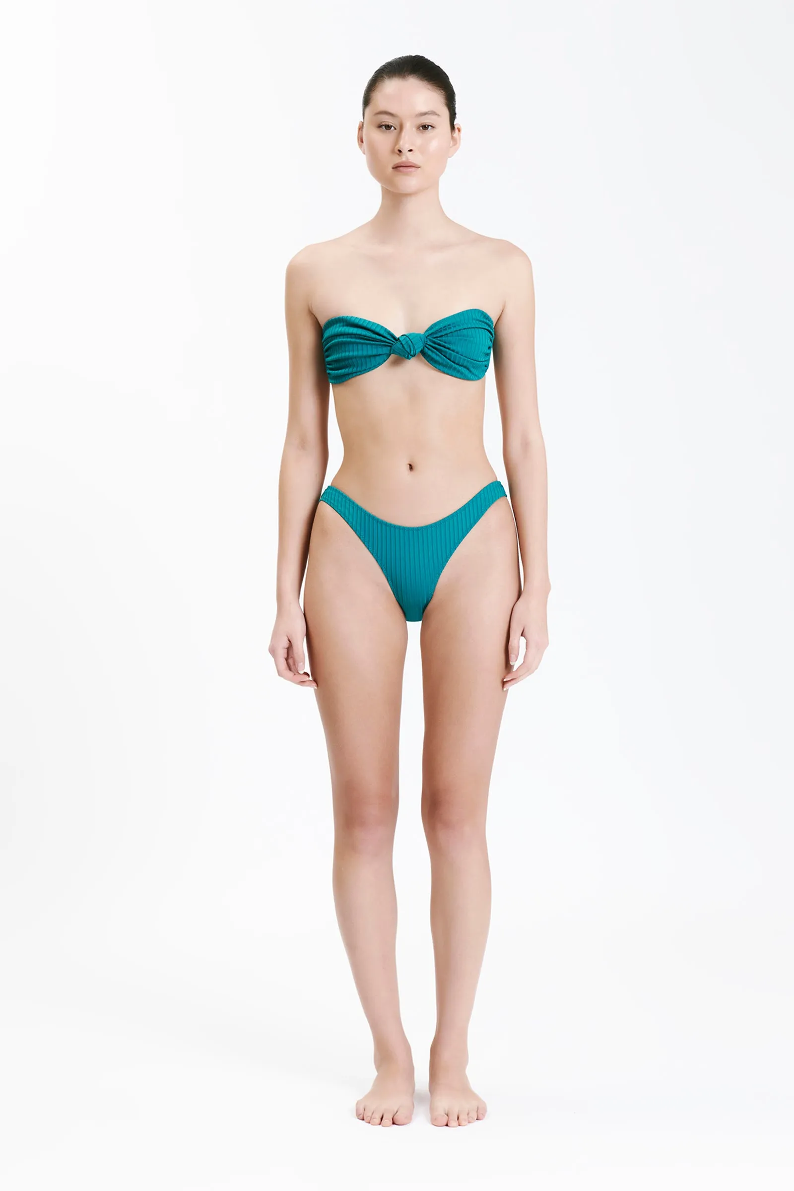 CLASSIC KNOT FRONT BIKINI TOP sold by Nude Lucy