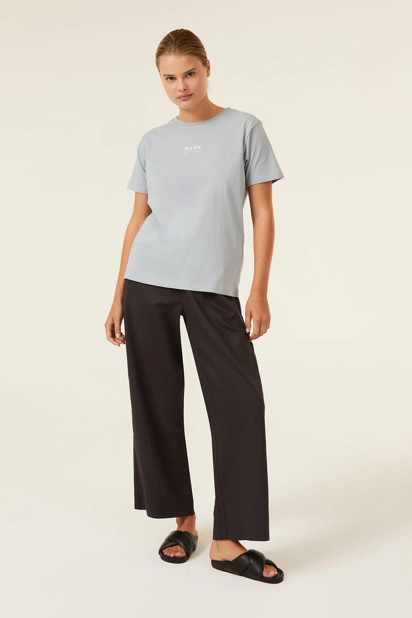 NUDE. ORGANIC HERITAGE TEE sold by Nude Lucy