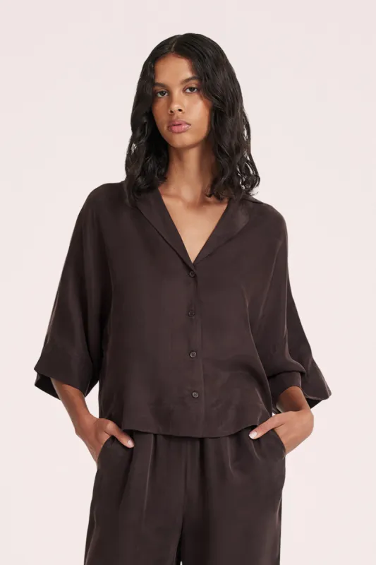 RIKA CUPRO SHIRT sold by Nude Lucy