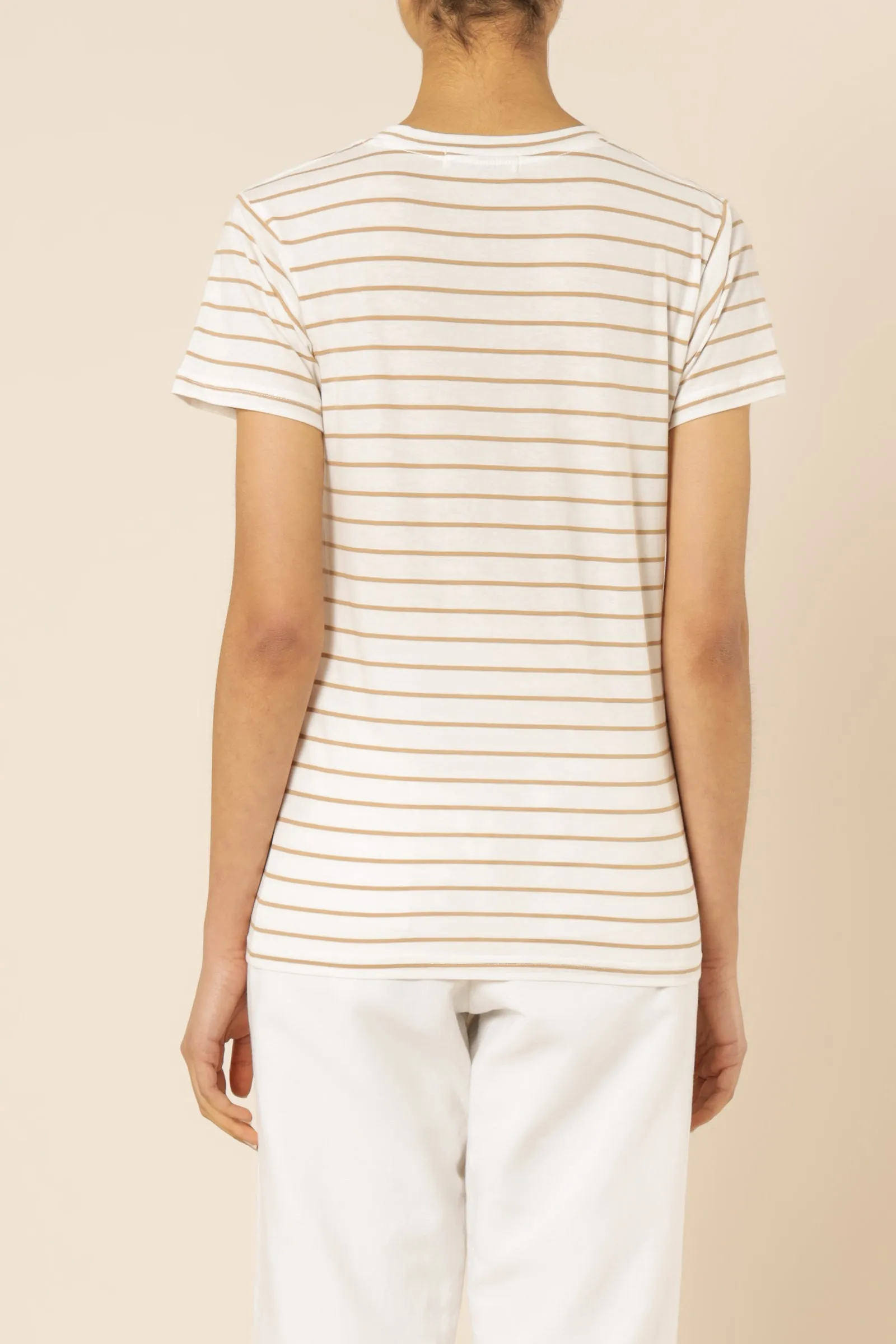 HARPER ORGANIC CREW NECK TEE sold by Nude Lucy product image thumbnail 4