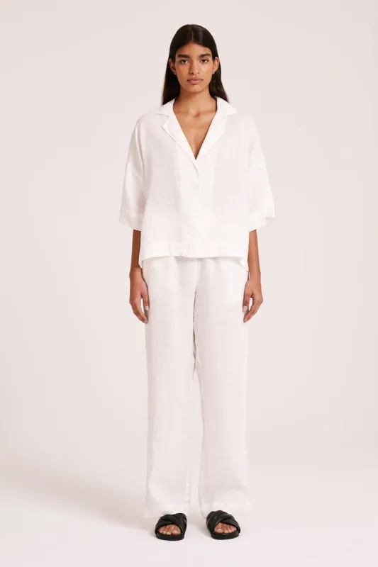 LOUNGE LINEN PANT sold by Nude Lucy