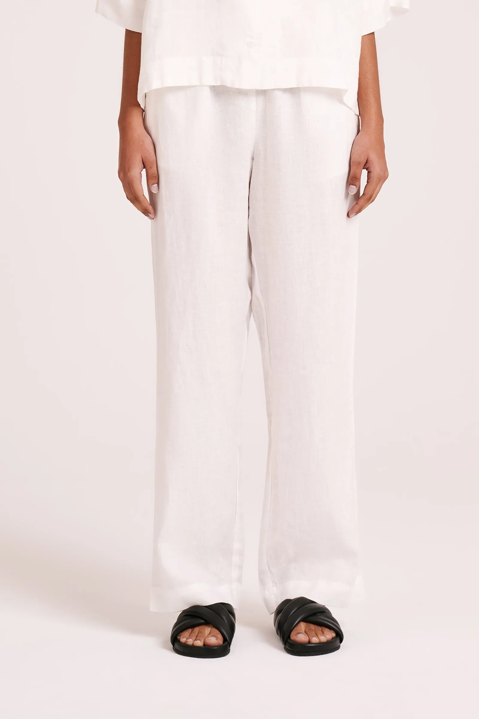 LOUNGE LINEN PANT sold by Nude Lucy product image thumbnail 2