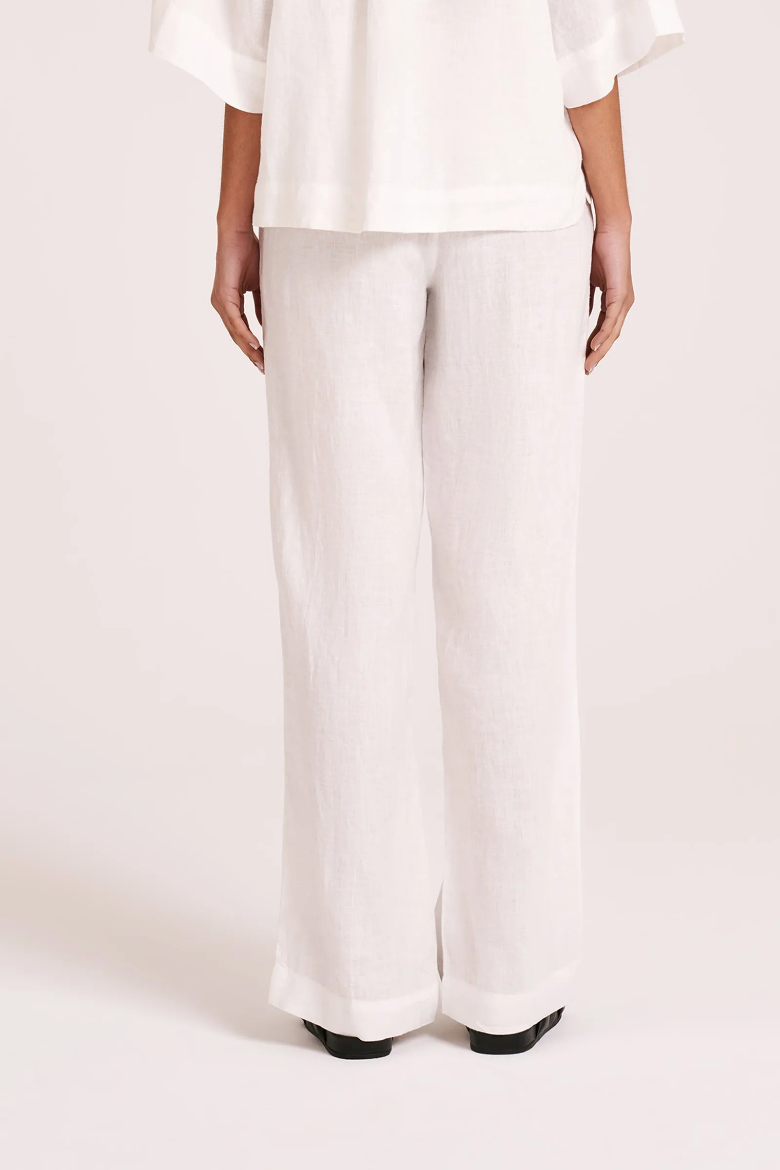 LOUNGE LINEN PANT sold by Nude Lucy product image thumbnail 4