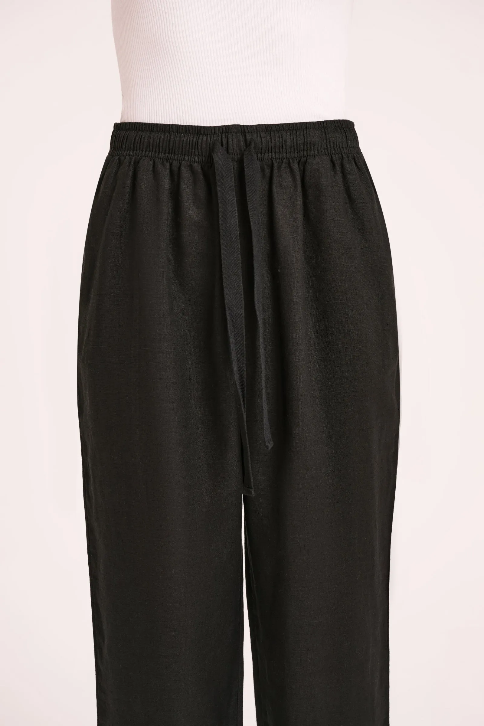 LOUNGE LINEN TRAVEL PANT sold by Nude Lucy product image thumbnail 5