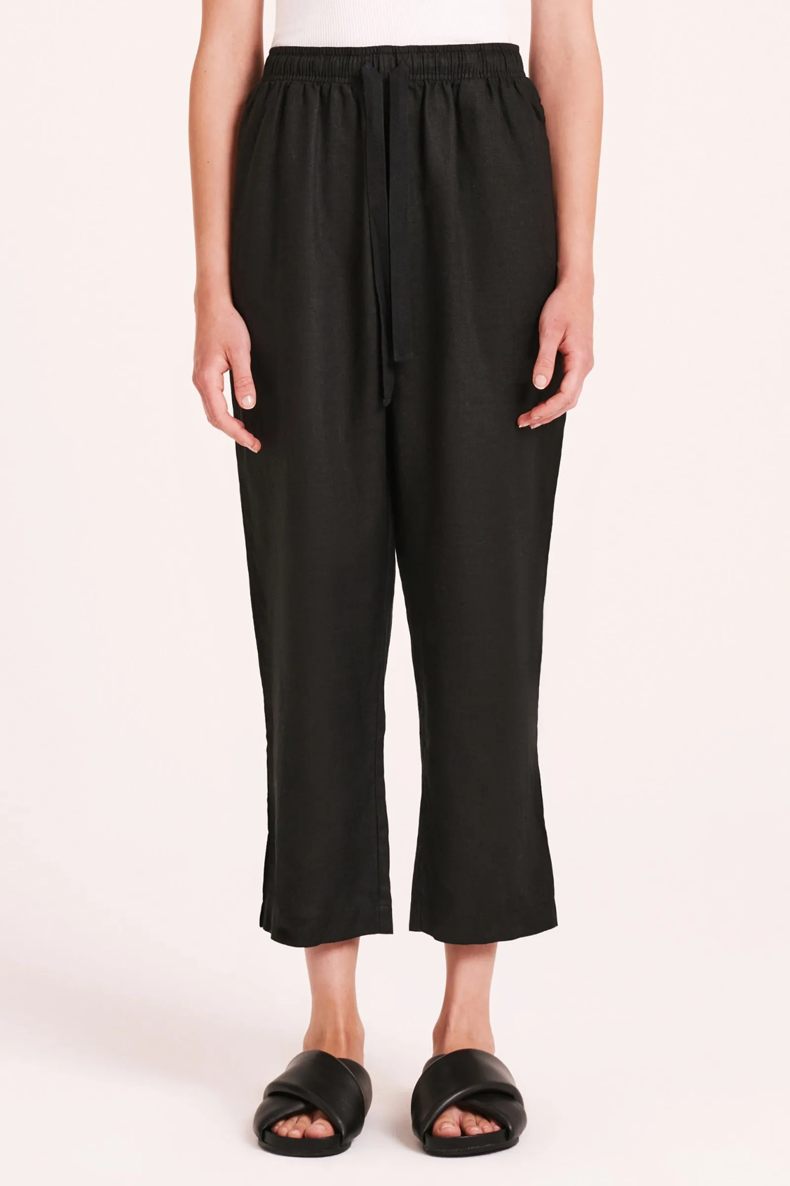LOUNGE LINEN TRAVEL PANT sold by Nude Lucy product image thumbnail 2