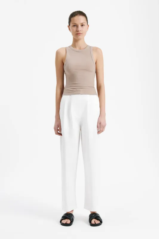 MONROE ORGANIC RIB TANK sold by Nude Lucy