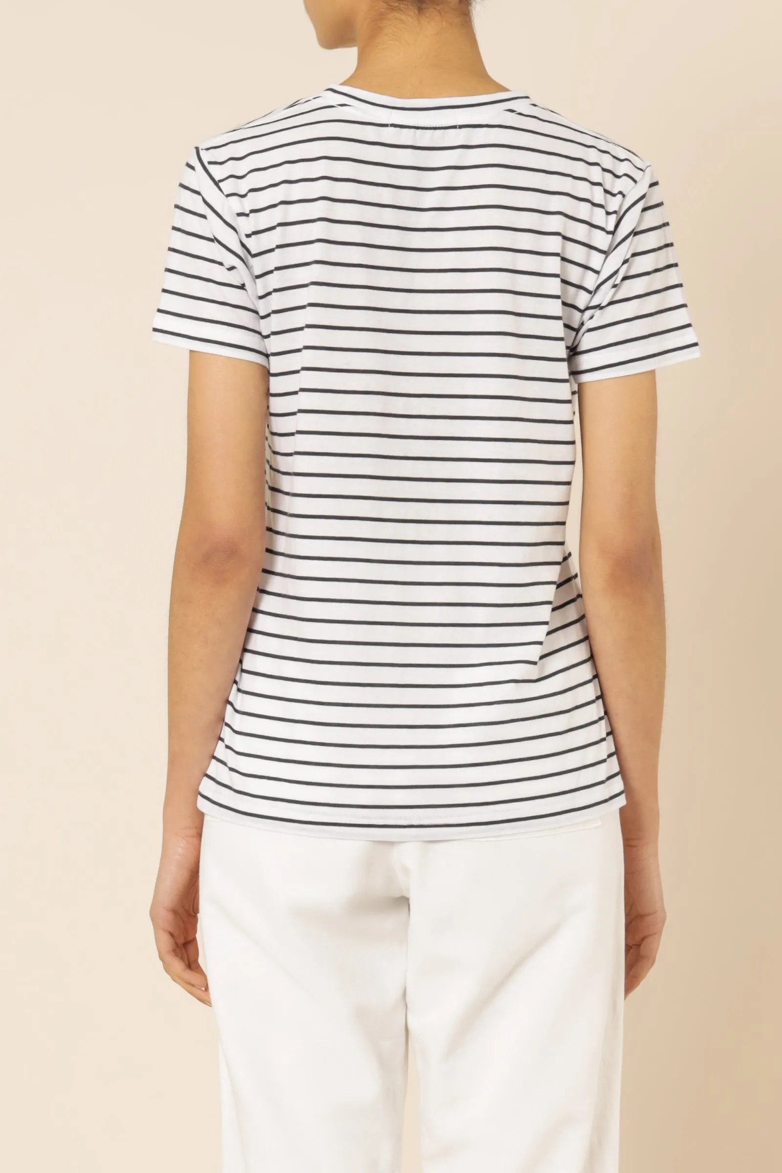 HARPER ORGANIC CREW NECK TEE sold by Nude Lucy product image thumbnail 4