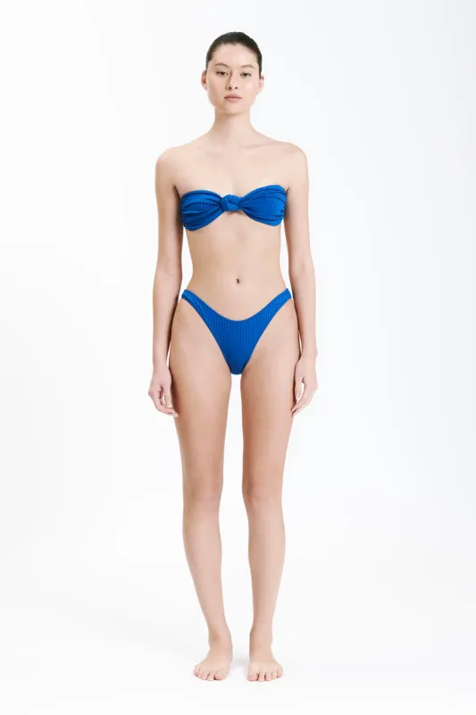CLASSIC KNOT FRONT BIKINI TOP sold by Nude Lucy