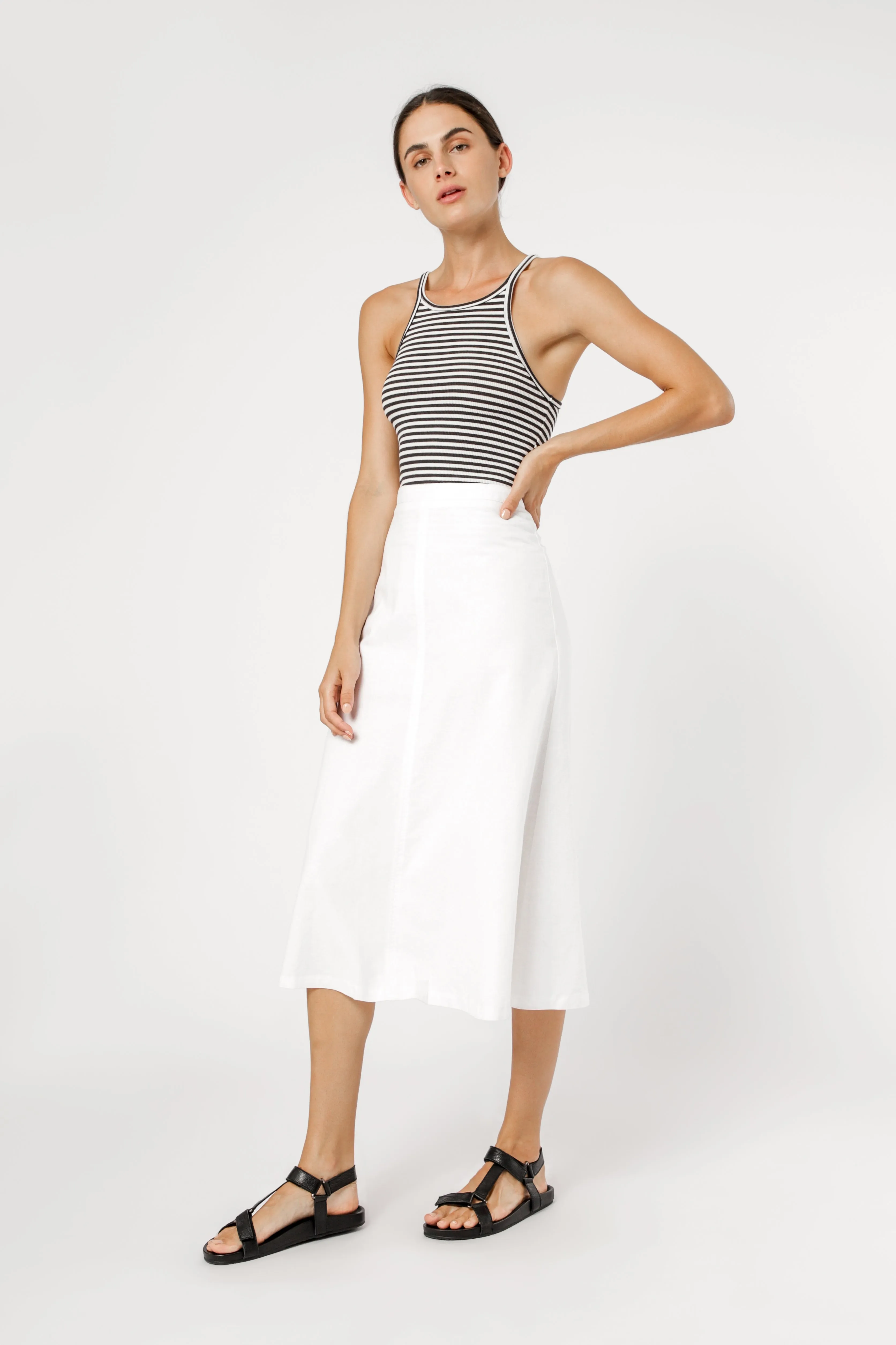 CHARLIE RIB TANK sold by Nude Lucy