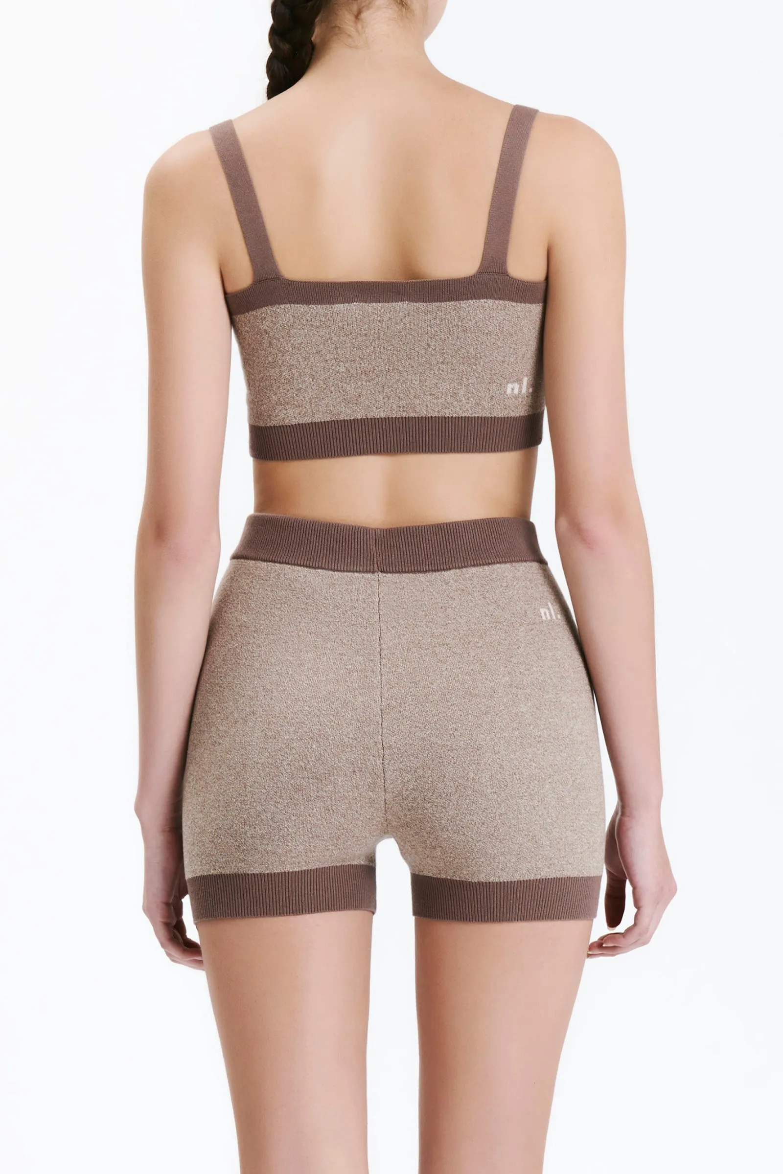 NUDE ACTIVE KNIT CROP sold by Nude Lucy product image thumbnail 4