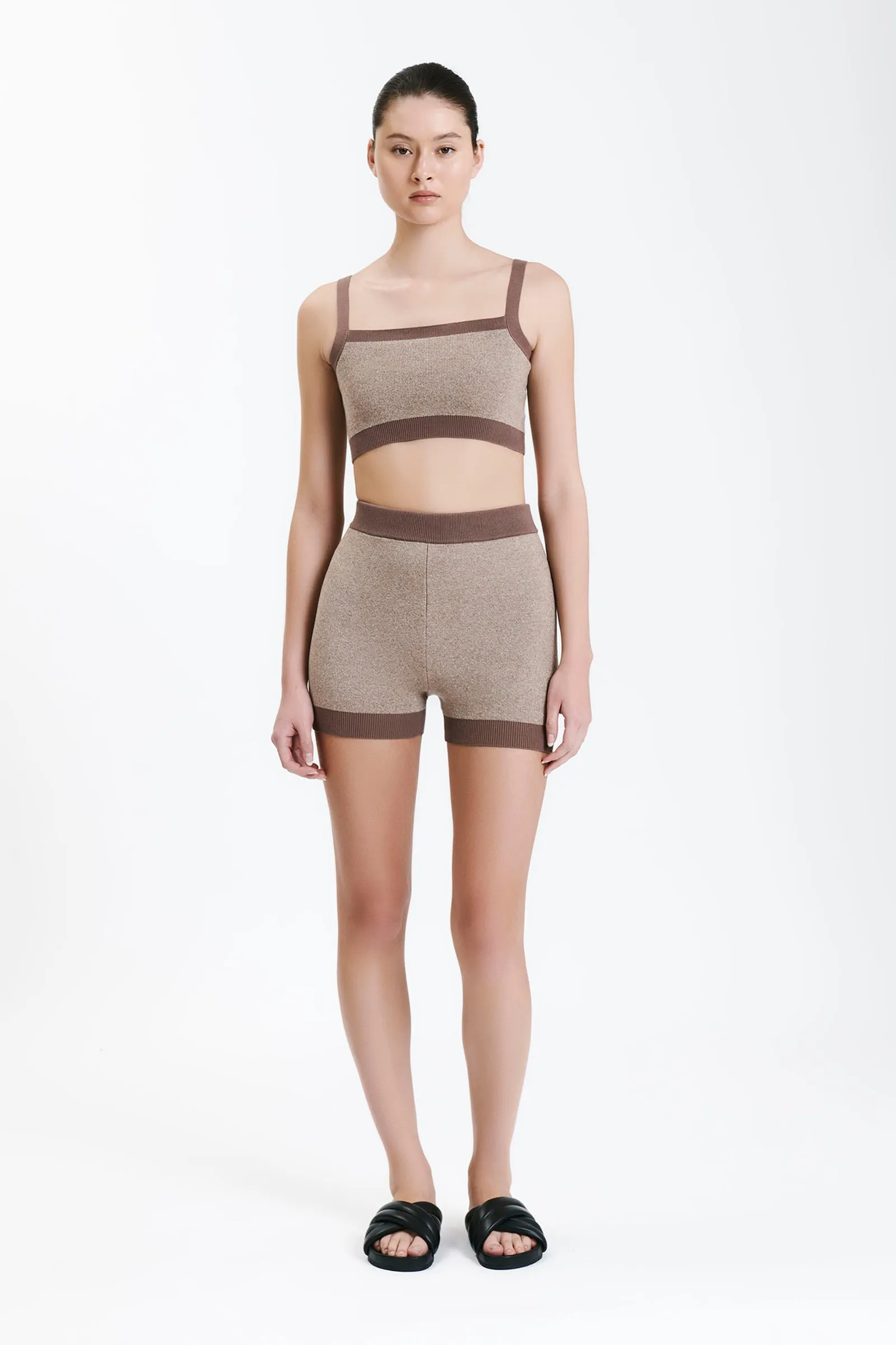 NUDE ACTIVE KNIT CROP sold by Nude Lucy