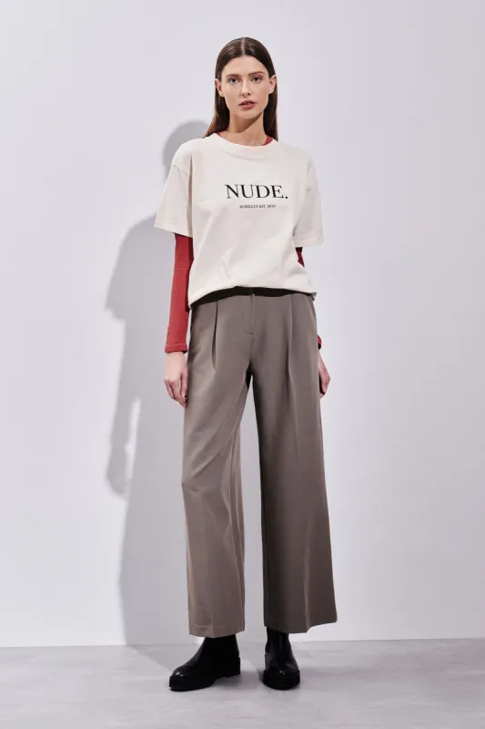 NUDE. ORGANIC BOYFRIEND TEE sold by Nude Lucy