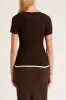 PEREZ KNIT TOP sold by Nude Lucy