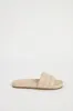 CLASSIC LEATHER SLIDE sold by Nude Lucy