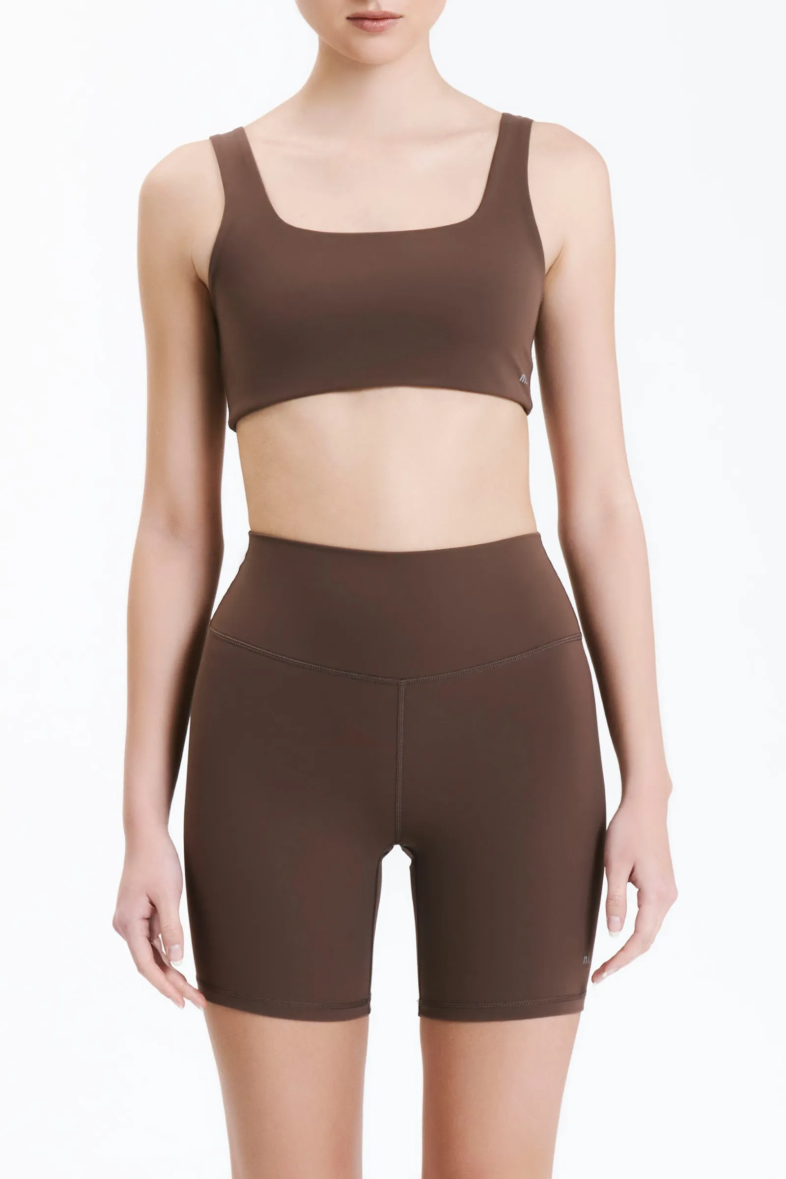 NUDE ACTIVE SQUARE NECK CROP sold by Nude Lucy product image thumbnail 2