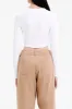 ESSENTIAL LS WAFFLE TEE sold by Nude Lucy