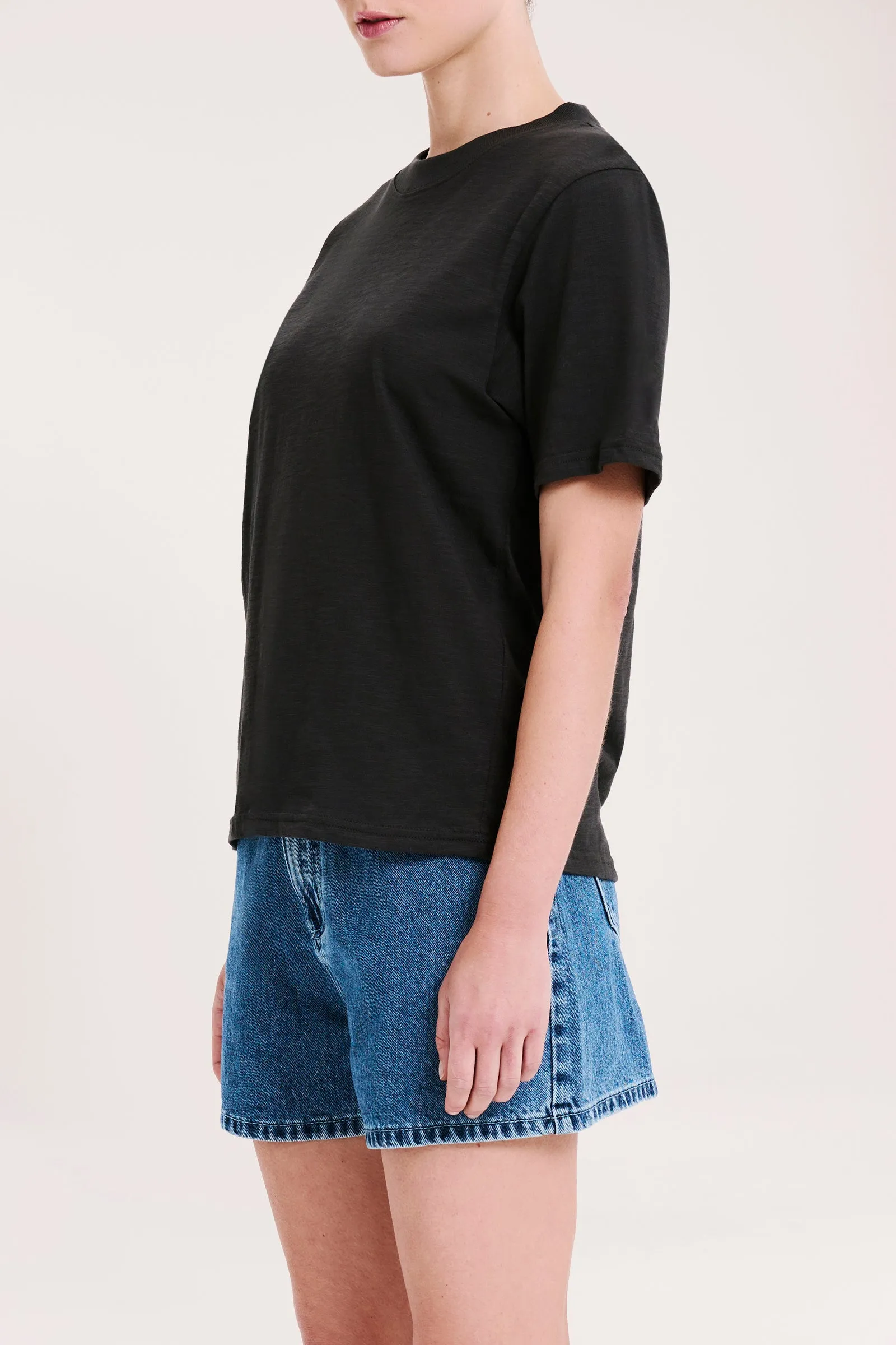 ORGANIC SLUB TEE sold by Nude Lucy product image thumbnail 3