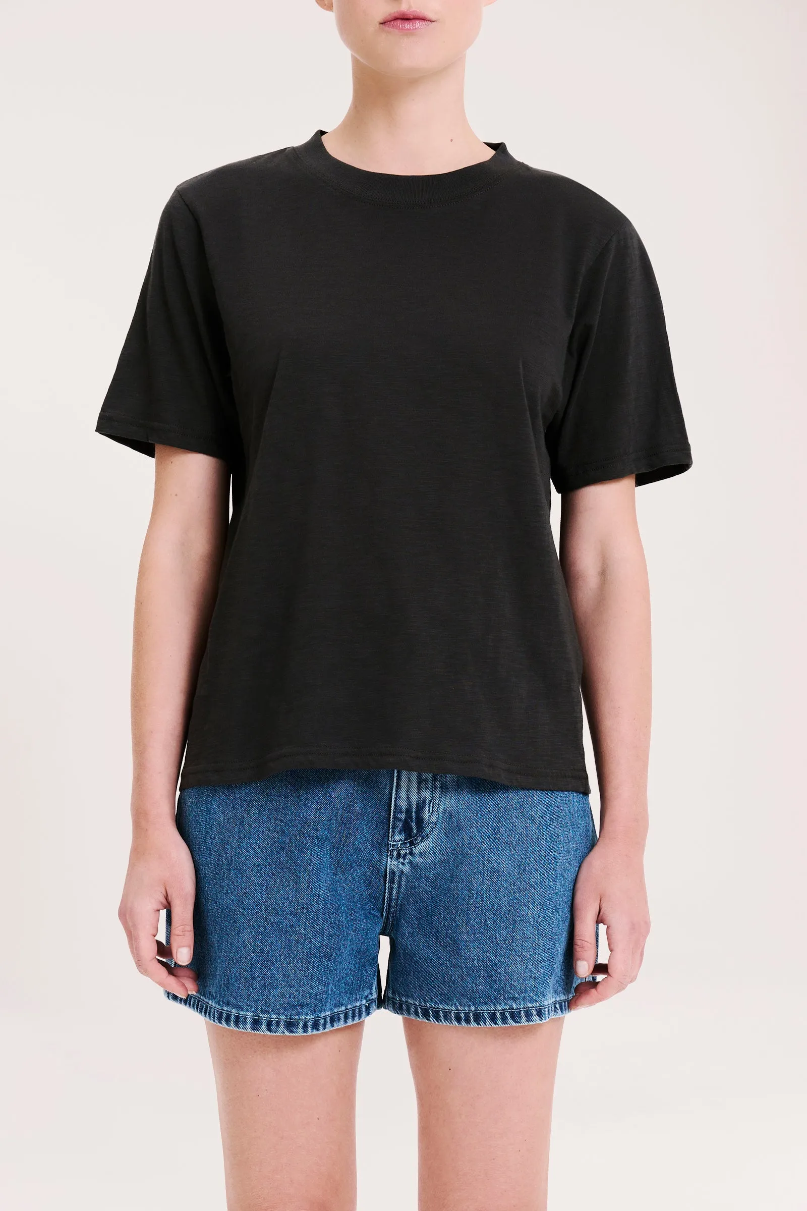 ORGANIC SLUB TEE sold by Nude Lucy product image thumbnail 2