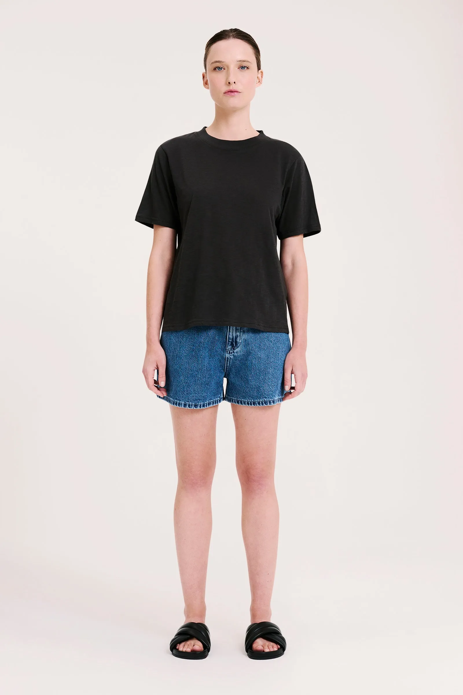 ORGANIC SLUB TEE sold by Nude Lucy product image thumbnail 5