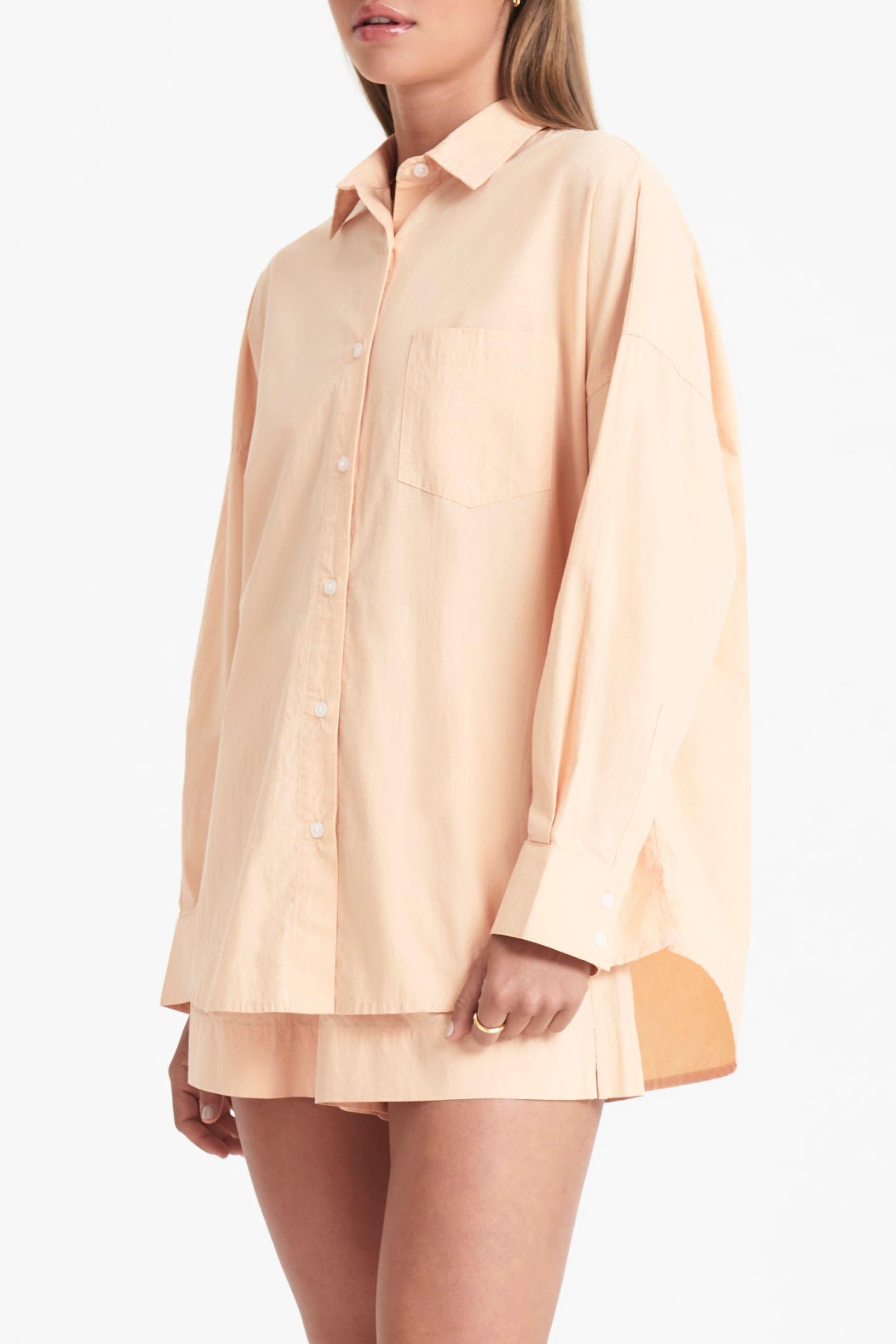 CRUZ POPLIN SHIRT sold by Nude Lucy product image thumbnail 3