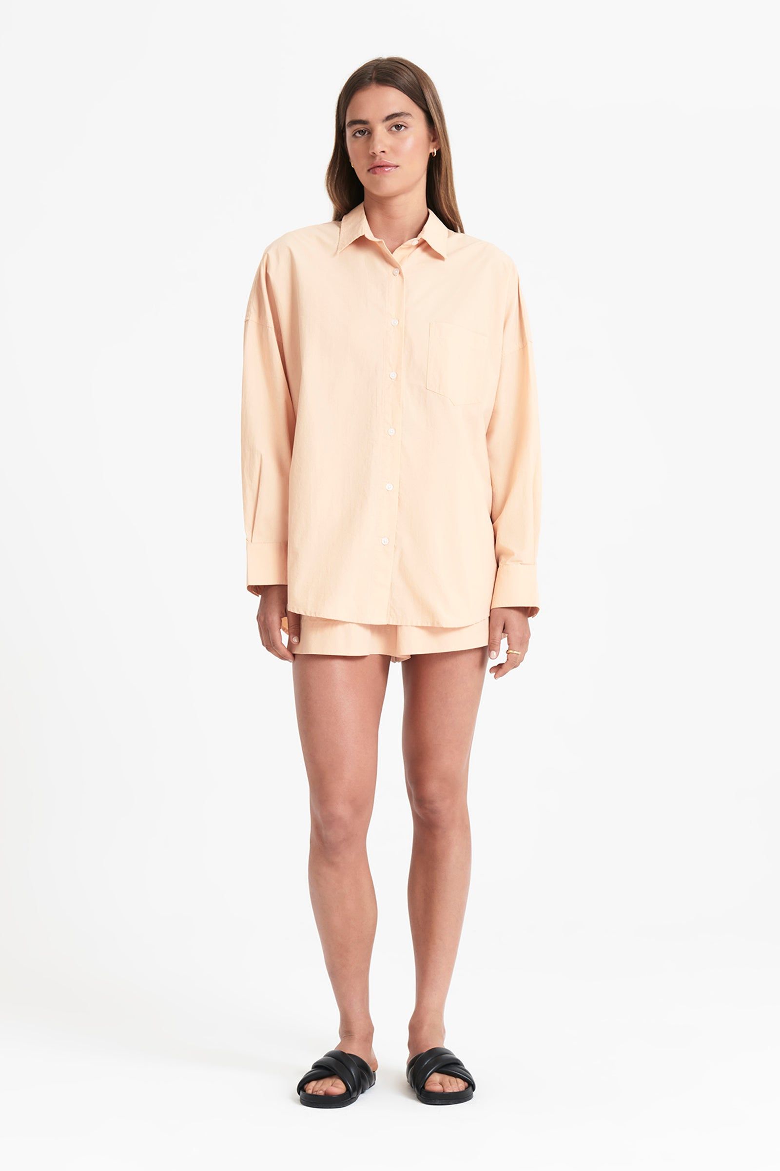 CRUZ POPLIN SHIRT sold by Nude Lucy