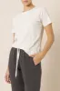 HARPER BASIC CREW NECK TEE sold by Nude Lucy