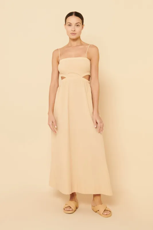 RANA CUT OUT MAXI DRESS sold by Nude Lucy