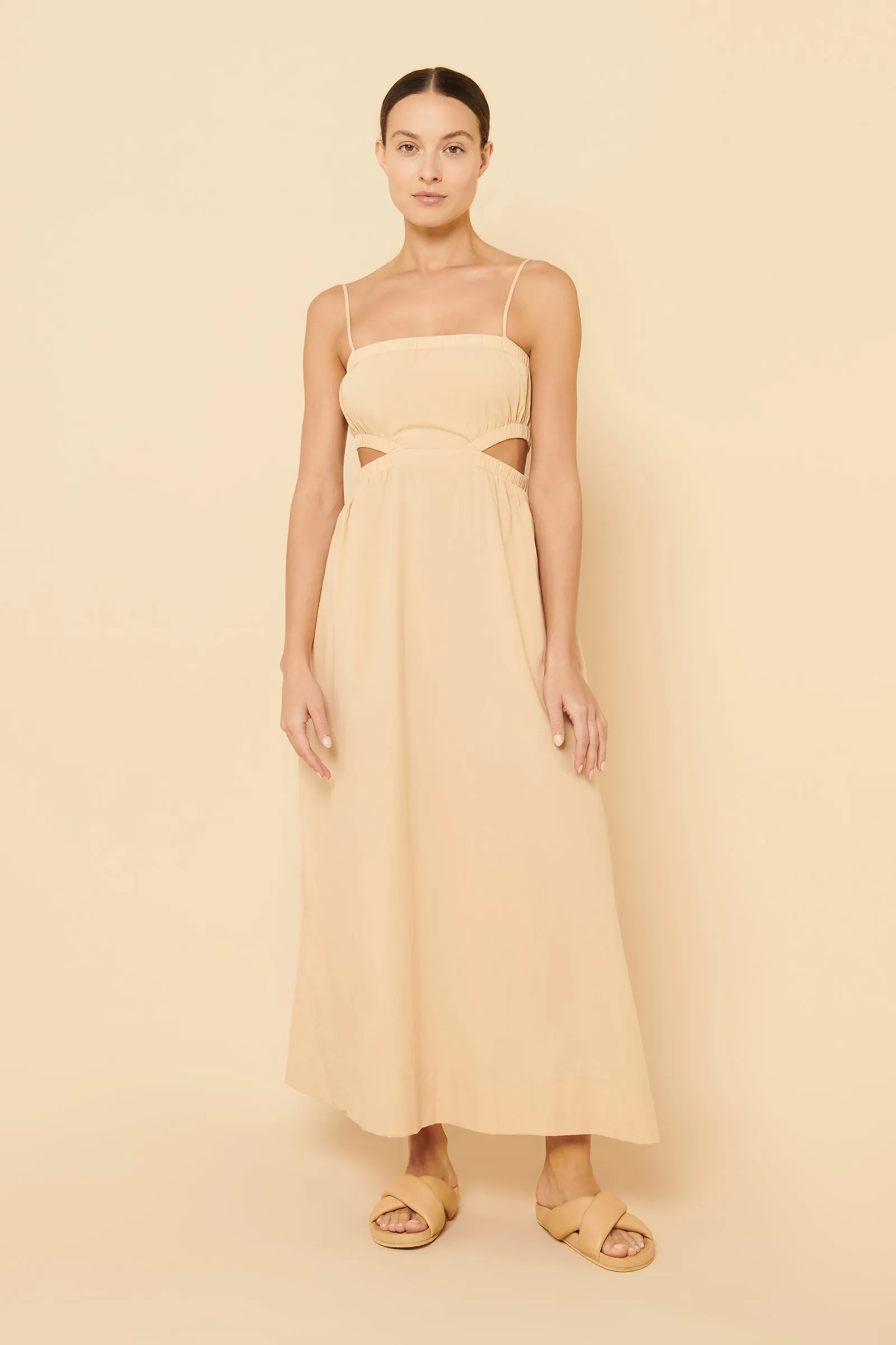 RANA CUT OUT MAXI DRESS sold by Nude Lucy