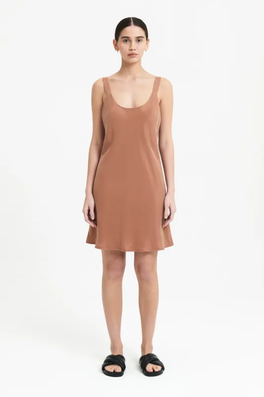 HARLOW CUPRO MINI DRESSES sold by Nude Lucy