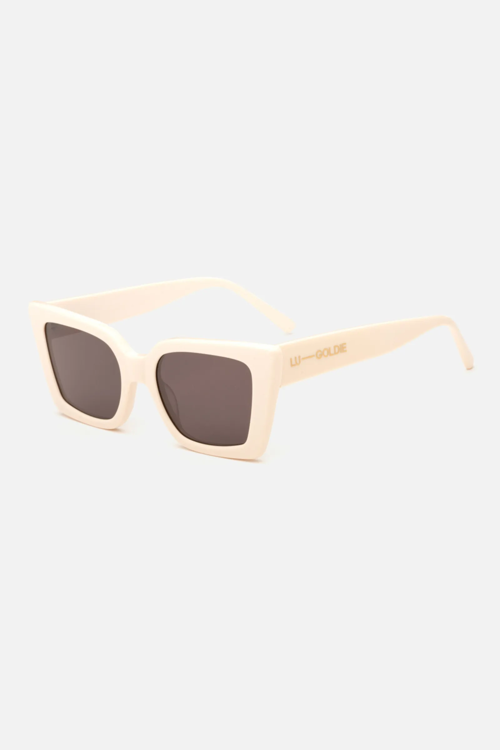 Lu Goldie Lucia Sunglasses sold by Nude Lucy