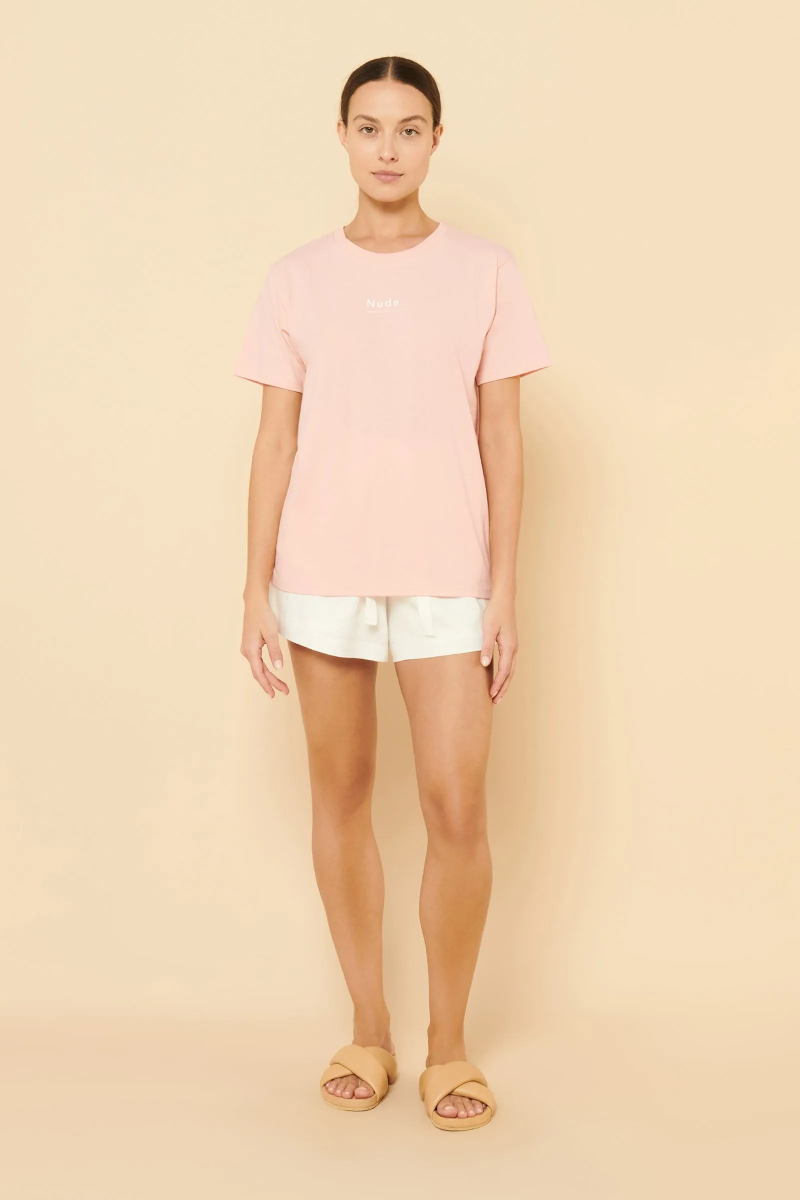 NUDE. ORGANIC HERITAGE TEE sold by Nude Lucy