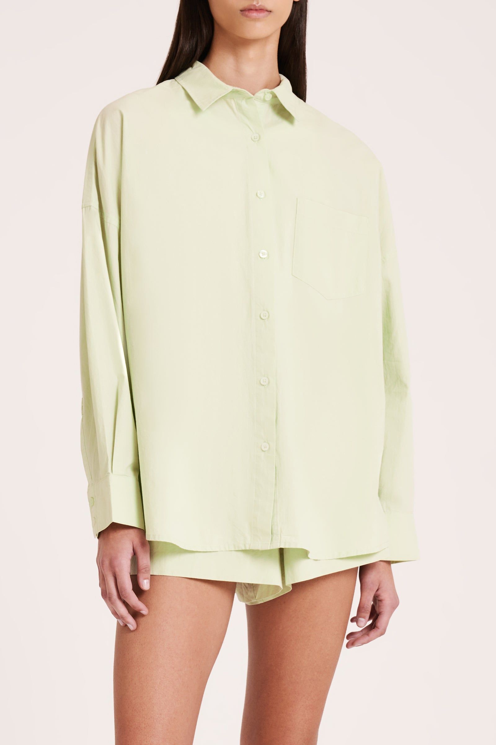 CRUZ POPLIN SHIRT sold by Nude Lucy product image thumbnail 3