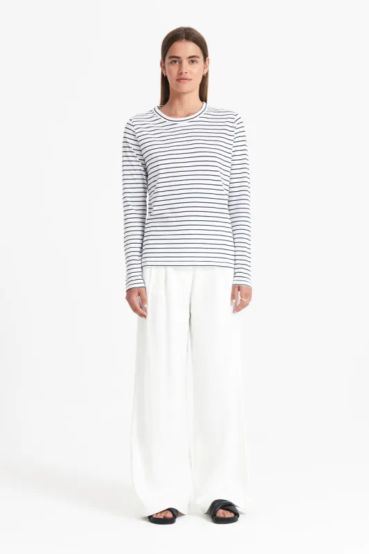 AVA ORGANIC LONG SLEEVE TEE sold by Nude Lucy