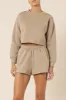 CARTER CLASSIC CROP SWEAT sold by Nude Lucy