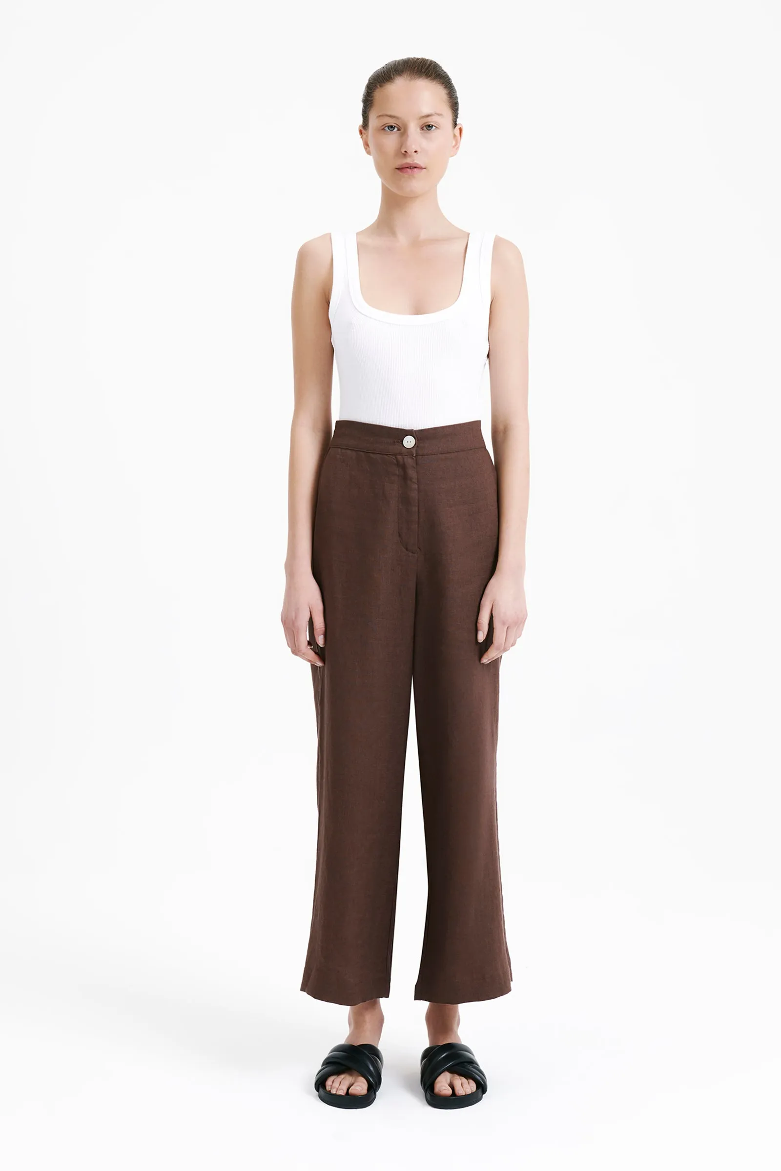 RYNN LINEN PANT sold by Nude Lucy